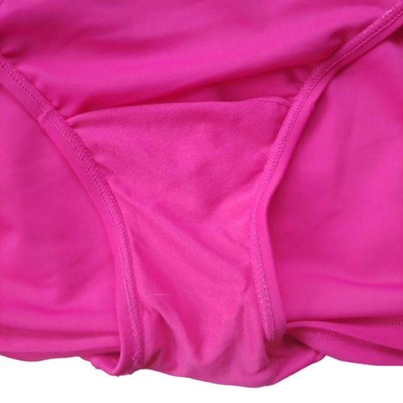 Krista Pink Swim Skort Bottoms Fuschia Size Small - Picture 6 of 7